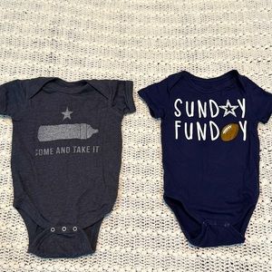 2/$25 EUC Onesie Bundle Boys 12 month